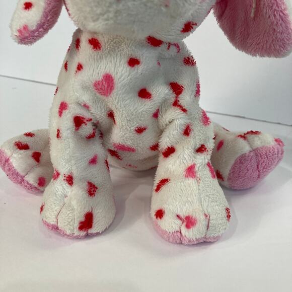 Ganz Webkinz HM131 LOVE PUPPY Hearts Valentine Dog Plush (No Code) - Picture 3 of 9